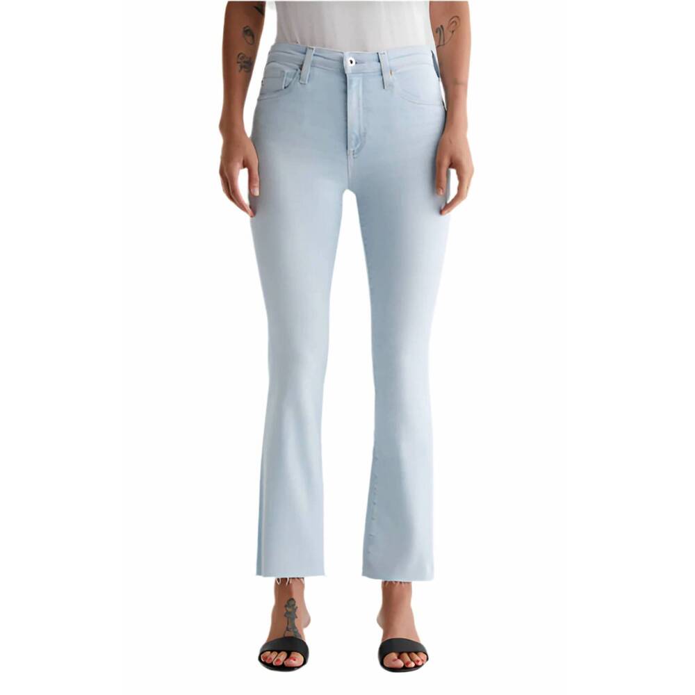 NEW AG JEANS farrah boot crop jeans in heatwave